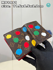 Louis Vuitton x YK Wallet 11.5x8.5x2.2cm - 2