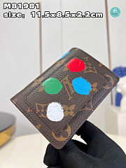 Louis Vuitton x YK Wallet 11.5x8.5x2.2cm - 4