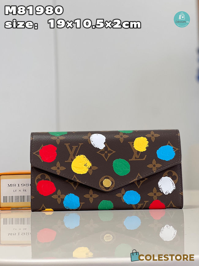 Louis Vuitton x YK Wallet Size 19x10.5x2cm - 1