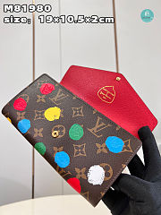 Louis Vuitton x YK Wallet Size 19x10.5x2cm - 3