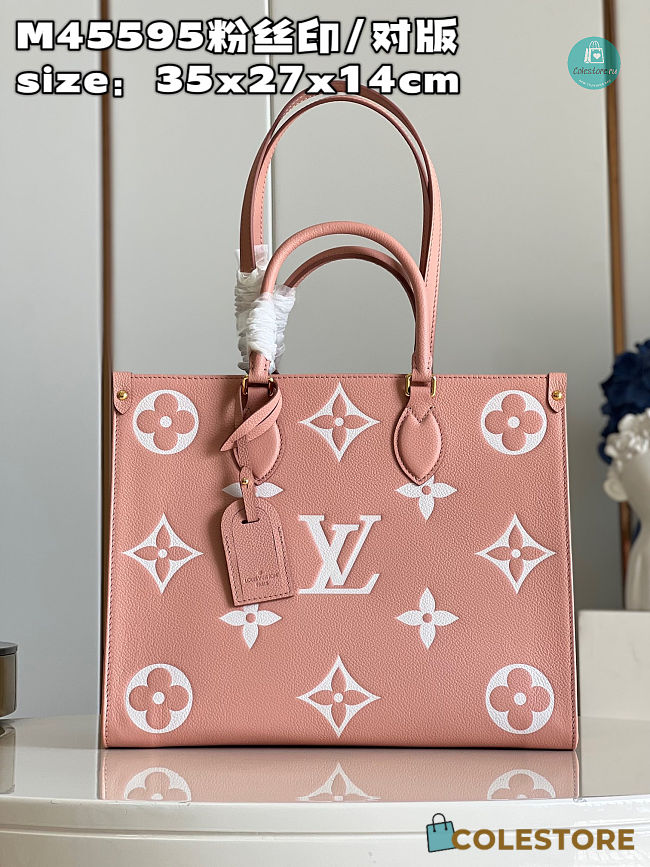 Louis Vuitton OnTheGo MM Size 35x27x14cm - 1