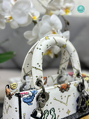 Dior D-Lite Small Book Tote Zodiac Size 24 x 20 x 11cm - 4