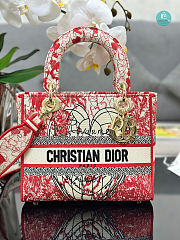 Dior Lady D-Lite D-Royaume d'Amour Size 24 x 20 x 11cm - 1