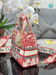 Dior Lady D-Lite D-Royaume d'Amour Size 24 x 20 x 11cm - 2