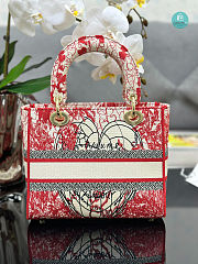Dior Lady D-Lite D-Royaume d'Amour Size 24 x 20 x 11cm - 4