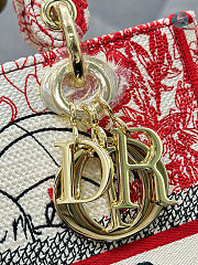 Dior Lady D-Lite D-Royaume d'Amour Size 24 x 20 x 11cm - 6