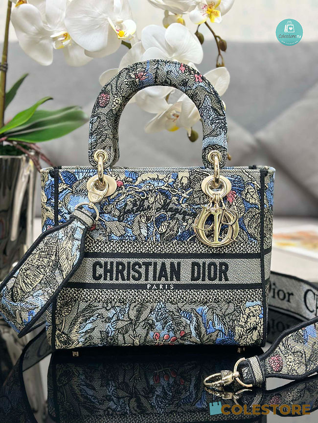 Dior Lady D-Lite Dior Jardin Magique Size 24 x 20 x 11cm - 1