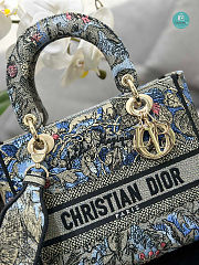 Dior Lady D-Lite Dior Jardin Magique Size 24 x 20 x 11cm - 4