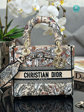 Dior Lady D-Lite Dior Jardin Magique 24 x 20 x 11cm