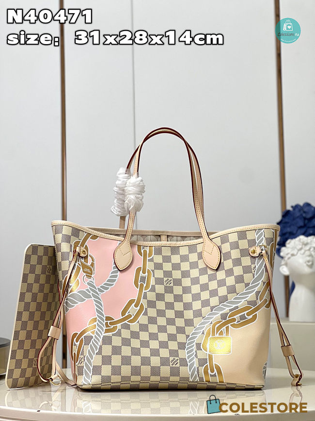 Louis Vuitton Neverfull MM Size 31x28x14cm - 1