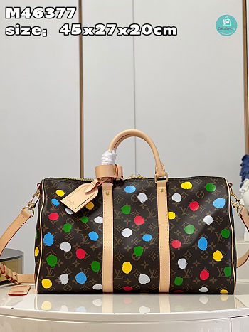 Louis Vuitton x YK Keepall 45 Bag 'Multicolor' M46377 Size 45x27x20cm