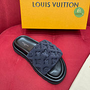 Louis Vuitton Pool Pillow Comfort Slipper Blue Size 35-40cm - 5