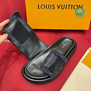 Louis Vuitton Pool Pillow Comfort Slipper Blue Size 35-40cm - 2