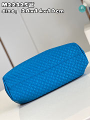  Louis Vuitton Monogram Clutch Blue Size 28x14x10cm - 6
