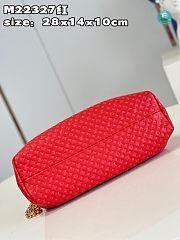  Louis Vuitton Monogram Clutch Red Size 28x14x10cm - 4
