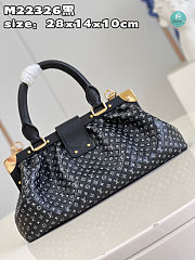 Louis Vuitton Monogram Clutch Black Size 28x14x10cm - 5