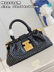  Louis Vuitton Monogram Clutch Black Size 28x14x10cm - 4