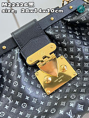  Louis Vuitton Monogram Clutch Black Size 28x14x10cm - 2