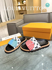 Louis Vuitton x YK Pool Pillow Flat Comfort Slipper Size 35-41cm - 2