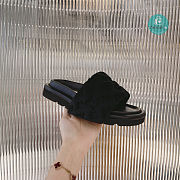 Louis Vuitton Pool Pillow Comfort Slipper Black Size 35-41cm - 6