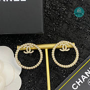 Chanel Earring Circle  - 4