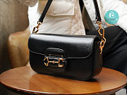 Gucci Horsebit 1955 In Black Size 24x13x5.5cm - 5