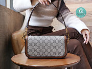 Gucci Horsebit 1955 In Brown Size 24x13x5.5cm - 3