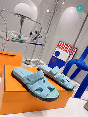 Sandals Hermès Chypre Blue Size 35-45cm - 2