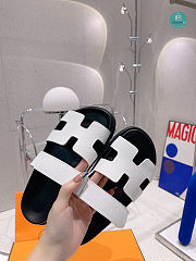 Sandals Hermès Chypre White Size 35-45cm - 6