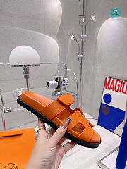 Sandals Hermès Chypre Orange Size 35-45cm - 5