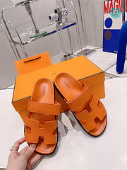 Sandals Hermès Chypre Orange Size 35-45cm - 3