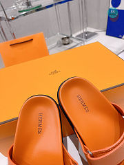 Sandals Hermès Chypre Orange Size 35-45cm - 2