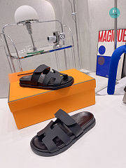 Sandals Hermès Chypre Black Size 35-45cm - 6