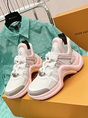 Louis Vuitton Light Pink Archlight Sneakers Size 35-40cm - 6