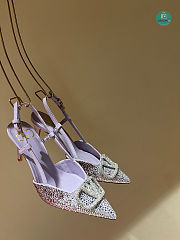 Valentino Garavani Swarovski Purple Size 35-40cm - 6