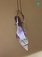 Valentino Garavani Swarovski Purple Size 35-40cm - 4