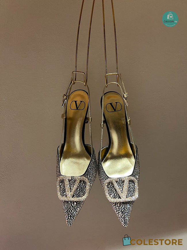 Valentino Garavani Swarovski Black Size 35-40cm - 1