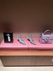 Valentino Garavani Swarovski Light Blue Size 35-40cm - 3