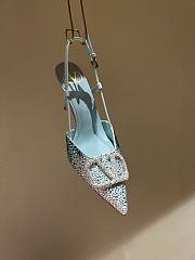 Valentino Garavani Swarovski Light Blue Size 35-40cm - 4