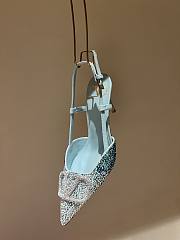 Valentino Garavani Swarovski Light Blue Size 35-40cm - 5