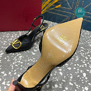 Valentino Black Height 8cm - 4