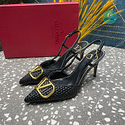 Valentino Black Height 8cm - 3