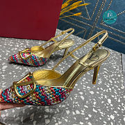 Valentino Multiple Color Heels Height 8cm - 4