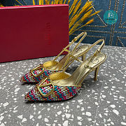 Valentino Multiple Color Heels Height 8cm - 2