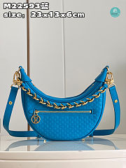 Louis Vuitton Loop Baguette Bag Blue Size 23x13x6cm - 1