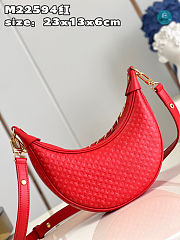 Louis Vuitton Loop Baguette Bag Red Size 23x13x6cm - 5