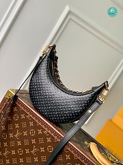 Louis Vuitton Loop Baguette Bag Black Size 23x13x6cm - 6