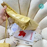 Chanel 22 Small Handbag Yellow Size 35x37x3cm - 4
