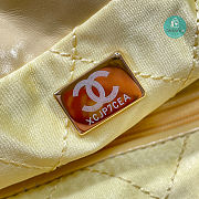 Chanel 22 Small Handbag Yellow Size 35x37x3cm - 2