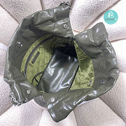 Chanel 22 Small Handbag Dark Green Size 35x37x3cm - 6